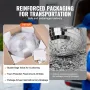 Mirror Disco Ball, 12 Inch Mirror Ball with Hanging Ring, Lightning Disco Ball Party Decorations, Ideal for DJ Club, Stage, Wedd