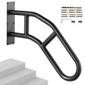 Handrails for Outdoor Steps 32" Wall Mount Safety Railings for 1-3 Steps