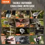 Survival Shovel, 11 in 1 Camping Shovel Folding Multitool, Military Grade Portable Compact Tactical Shovel, Multifunction for Of