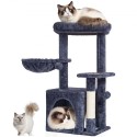 Cat Tree 31.4 "Cat Tower med Cat Condo Sisal Scratching Post Dark Gray