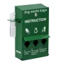 Hundaffaldsstationspose Dispenser med 600 poser låsbar