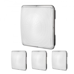 4 PCS LED Canopy Light 150W 16500LM 5000K Daylight Outdoor Canopy Lighting