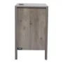 Farmhouse End Table Square Night Stand med USB & Outlets Set