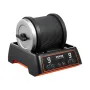 Rock Tumbler Kit, 2.5 lbs Rock Polishing Kit, 9 Speed Settings 9-Day Polishing Timer Stone Polishing Kit, Rock Polisher with Rou