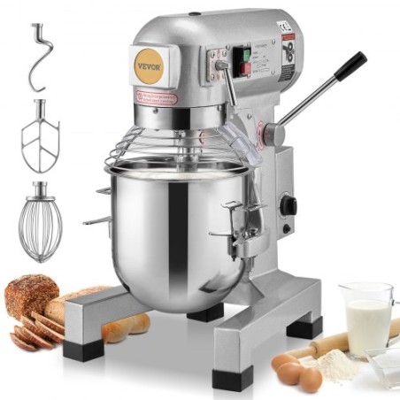 Kommerciel fødevareblander 28,5L 3-trins Stand Dough Mixer 1100W til restaurant