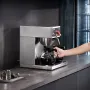12 kopper kommerciel dryp kaffemaskine med 3 glas karafere og 3