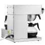 12 kopper kommerciel dryp kaffemaskine med 3 glas karafere og 3