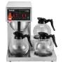 12 kopper kommerciel dryp kaffemaskine med 3 glas karafere og 3