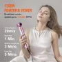Hair Styler and Dryer Brush, 6-in-1 Multi Air Styler, 110,000RPM High-Speed Ionic Blow Dryer Brush with 2 Auto-Wrap Curlers, 3 B