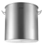 84qt rustfrit stål lagerpot madlavning køkken sauce gryde med