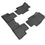 Automotive Floor Mats, Fits for Toyota RAV4 (Not for Hybrid or Prime) 2019-2024, 3 pcs Front and 2nd Row Liners, All Weather Cus