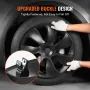 Wheel Rim Cover Hubcaps, 19 in, 2021-2023 Model Y Fully Fit Hubcap with Snap, Guard Tape & Valve Nozzle Hole, ABS & PC Hubcap wi