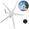 Wind Turbine 500W Wind Turbine Generator DC 12V Wind Turbine 5 Blade Low Wind Speed Starting Garden Street Lights Wind Turbines