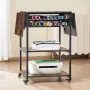 Heat Press Tabel 3Tier Movabel Varmepress Stand Foldbar med