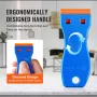 Plastic Razor Blade Scraper, 2PCS Scraper Tool, 120PCS Plastic Blades, Cleaning Scraper Remover for Stickers, Decals, Adhesive, 