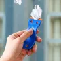 Plastic Razor Blade Scraper, 2PCS Scraper Tool, 120PCS Plastic Blades, Cleaning Scraper Remover for Stickers, Decals, Adhesive, 
