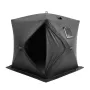 Portable Ice Shelter, 3-4 Person Pop-Up Ice Fishing Tent, 35 Square Feet Fishable Area, Ice Shanty for Winter Fishing, Waterproo