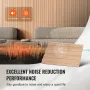 Wood Slat Acoustic Panels, 8 PCS 96 x 6 inch, WPC Accent Wooden Wall Panels for Modern Interior Wall, Faux Wood Wall Board Panel