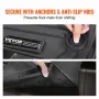 Automotive Floor Mats, Fits for Toyota Camry 2018-2024, 3 pcs Front and 2nd Row Liners, All Weather Custom Fit TPE Vehicle Floor