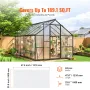 24 Pack Polycarbonate Greenhouse Panels 2 'X 4' X 0,16 ''