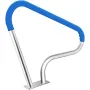 Pool Rail 39x32" Pool Railing 304 Stainless Steel 250LBS Load Capacity Silver Rustproof Pool Handrail Humanized Swimming Pool Ha