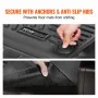 Automotive Floor Mats, Fits for Dodge Durango / Jeep Grand Cherokee 2016-2024 / 2016-2021, 3 pcs Front and 2nd Row Liners, All W