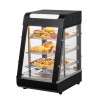 3-Tier Commercial Food Warmer Display Countertop Pizza Cabinet with Light