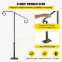 Dark Gray Single  Post Handrail Fits 1 or 2 Steps Handrail Wrought Iron Single Post Wrought Iron Rail Single Post Railing Orname