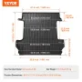 Truck Bed Mat Fit 2019-2024 Chevrolet Silverado/GMC Sierra 1500