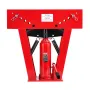 Hydraulic Pipe Bender, 16 Ton Manual Copper Exhaust Pipe Bending Machine with 8 Dies (1/2" - 3") and 90 - 180° Adjustable Roller