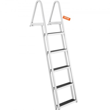 bathing ladder boat ladder removable 5 steps 159kg load capacity 610x455x1825mm