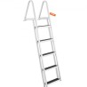 bathing ladder boat ladder removable 5 steps 159kg load capacity 610x455x1825mm