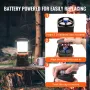 LED Camping Lantern, All-in-one, 1000LM, 360° Illumination, 4 Lighting Modes, Battery Powered Light, Outdoor Robust Flashlight, 