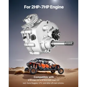 2300 RPM Drive Clutch High-Strength Clutch with 2-7HP Engine & Shift Mode