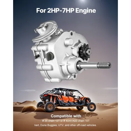 2300 o / min drivkobling Højstyrke kobling med 2-7 hk motor &