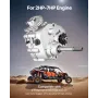 2300 o / min drivkobling Højstyrke kobling med 2-7 hk motor &