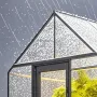 15 Pack Polycarbonate Greenhouse Panels, 2' X 4' X 0.24'' Roof Panels Sheets, Waterproof UV Protected Corrugated Plastic Roofing