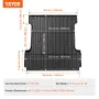 Truck Bed Mat Fit 2015-2024 Ford F-150 TPE Truck Bed Liner