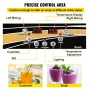 Commercial Slushy Machine, 15Lx2 Double Tank Frozen Drink Machine, 120 Cups Stainless Steel Margarita Smoothie Frozen Drink Make