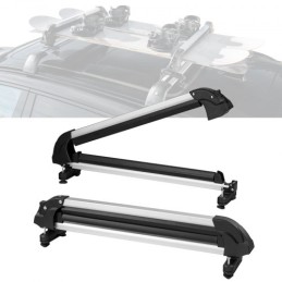 Ski Snowboard Rack 31.7 "Universal Ski Rack til biltak med lås