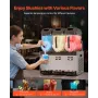 12LX3 tank kommerciel slushy maskine margarita smoothie frozen