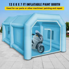 Able Spray Booth Paint Paint Car Paint Flame Resistant 2 Blowers Accfipioused