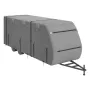 Travel Trailer Cover, 27-30 ft RV Cover, 4-Layer Non-Woven Fabric Camper Cover, Waterproof, Windproof and Rip-Stop Class A RV Co