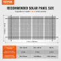 Solar Panel Mounting Brackets, 30°-60° Adjustable Multi-Pieces Solar Panel Brackets for 1-4PCS Solar Panels, Carbon Steel Ground