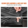 Automotive Floor Mats, Fits Dodge Ram 1500/2500/3500, Crew Cab Only 1500 Classic 2013-2018/2019-2022, 3 pcs Front and 2nd Row Li