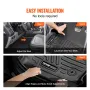 Automotive Floor Mats Passer til Dodge RAM 1500/2500/3500 1500
