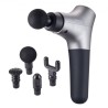 Massagepistol Deep Tissue Percussion Muscle Massager med 6 hastigheder 4 hoveder