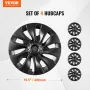 18 "Wheel Rim-dækning til 2017-2023 Model 3 Hubcap med