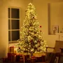 Juletræ 7.5ft Prelit kunstigt træ med 700 hvide LED'er 1319 tip