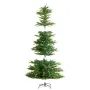Juletræ 7.5ft Prelit kunstigt træ med 700 hvide LED'er 1319 tip